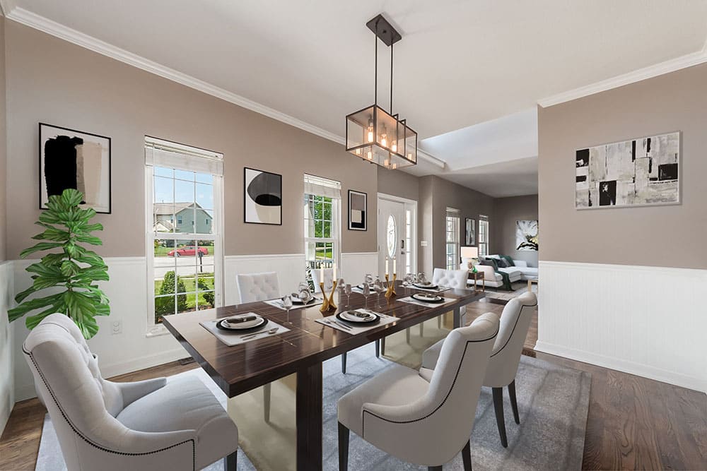 Dining Room Staging picture